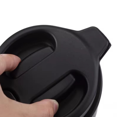 Taza de café de acero inoxidable de doble pared con tapa a prueba de fugas, termo de vacío, taza de viaje, cafetera/jarra de acero inoxidable