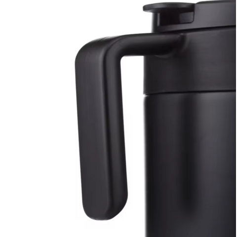 Taza de café de acero inoxidable de doble pared con tapa a prueba de fugas, termo de vacío, taza de viaje, cafetera/jarra de acero inoxidable