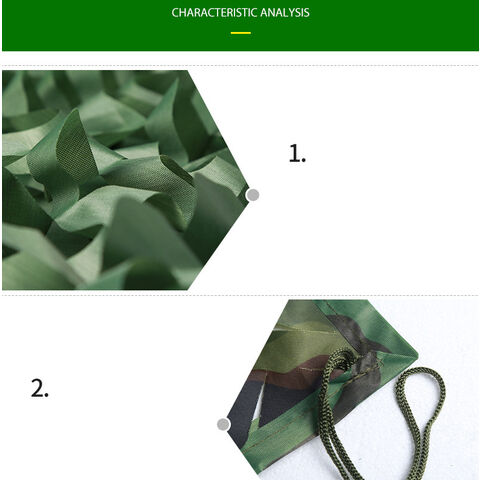 Jaring Kamuflase Ringan Digital untuk Naungan, Jaring Militer