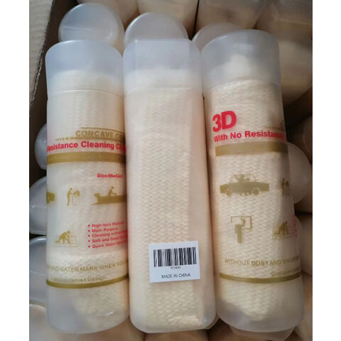 Serviettes de Nettoyage de Voiture en PVA avec Chamois 3D de Qualité AA+
