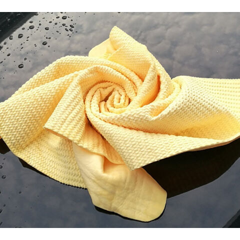 Serviettes de Nettoyage de Voiture en PVA avec Chamois 3D de Qualité AA+