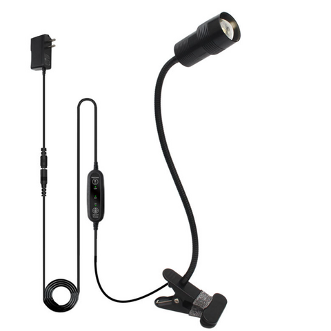 Lampe de croissance LED pliable pour plantes et fleurs, spectre complet réglable, lampe de culture 10W LEDs haute luminosité avec minuterie automatique