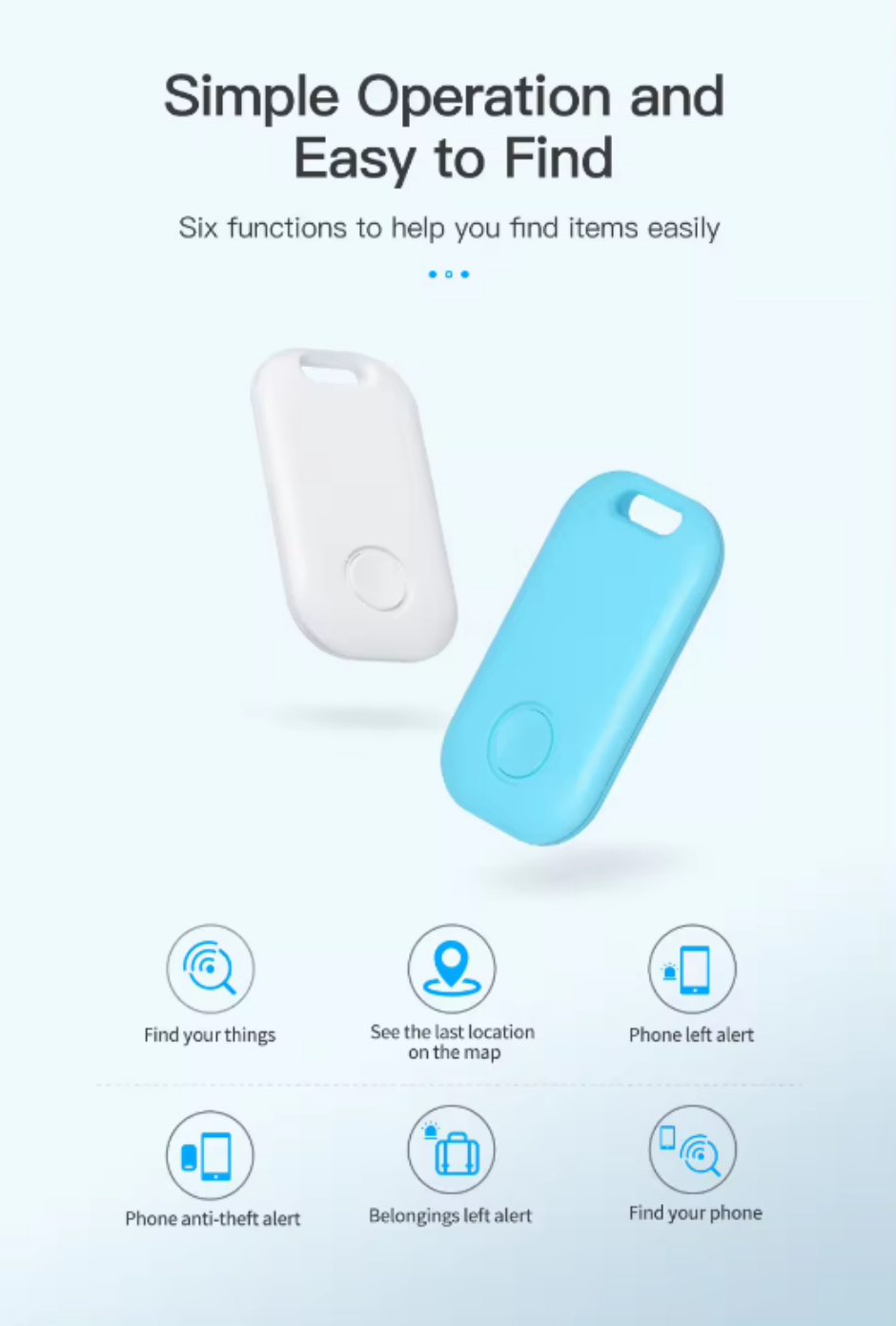 Wireless Tag 2024 Bluetooth Antlost Tracking Smarter Find My Gps Key