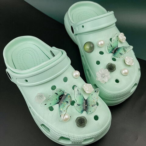 Garden Shoes Flower Decoration Accessories PVC Drop Plastic Accessories deals Shoes Bu