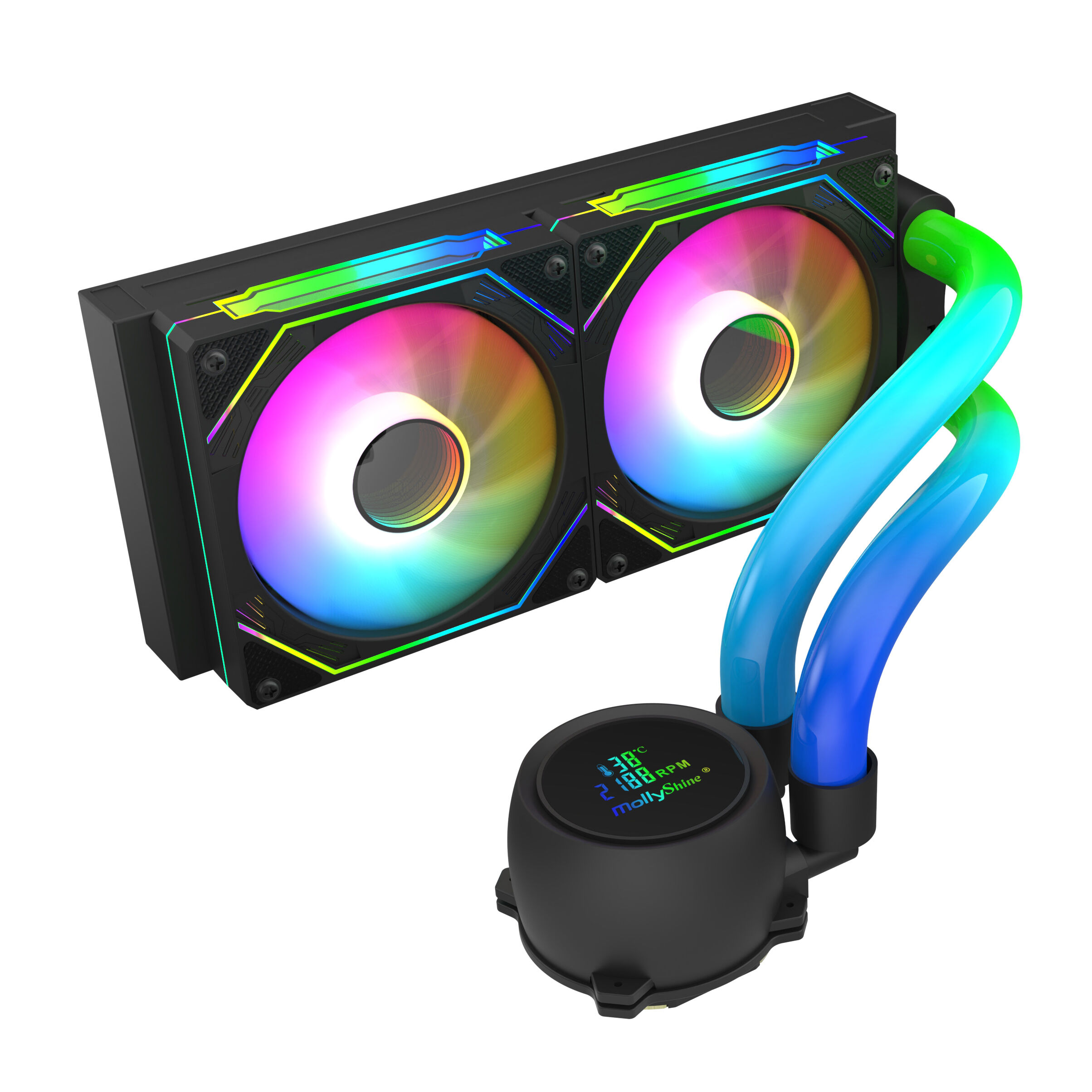 Buy China Wholesale High Performance Cpu Water Cooler 240mm Rgb ...