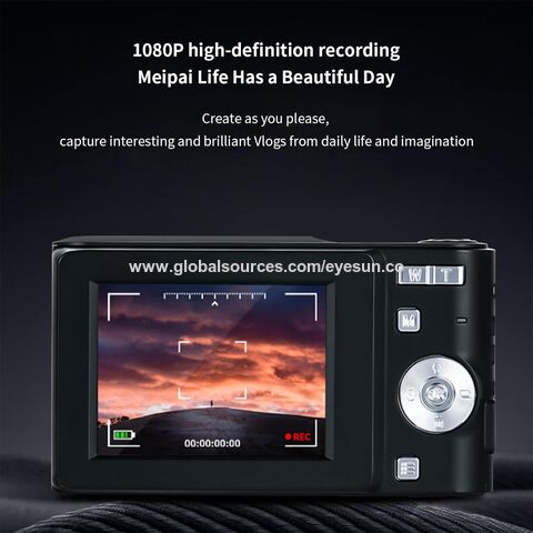 50MP High-Resolution Digital Camera with 1080p Video Capabilities for Vlogging Compact and Design perfect for everyone