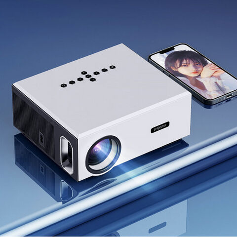 Proyector Inteligente Q9 Transfronterizo para Cine en Casa, Blu-ray, HD Color, ideal para hoteles y presentaciones.