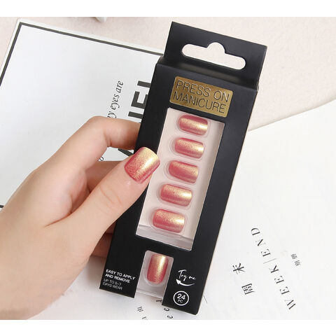 Fournisseur d'Autocollants pour Ongles en Gel Style Français, Faux Ongles, Longue Durée pour Nail Art