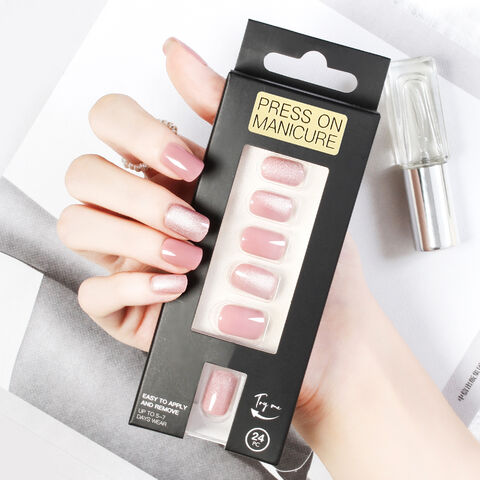 Fournisseur d'Autocollants pour Ongles en Gel Style Français, Faux Ongles, Longue Durée pour Nail Art