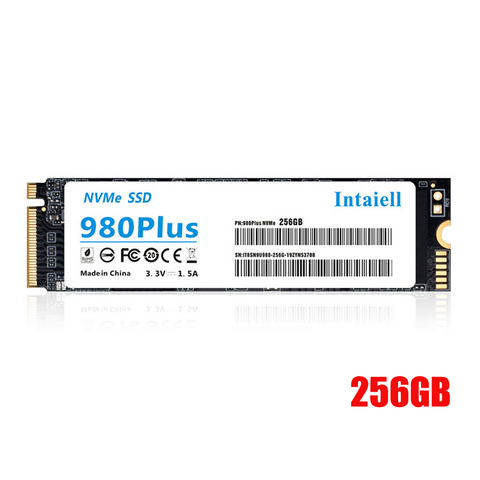 SSD NVMe Interno 980Plus (M.2) 22*80 de 128GB/256GB/512GB/1TB para laptops - Unidade de estado sólido de alto desempenho