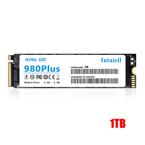 SSD NVMe Interno 980Plus (M.2) 22*80 de 128GB/256GB/512GB/1TB para laptops - Unidade de estado sólido de alto desempenho