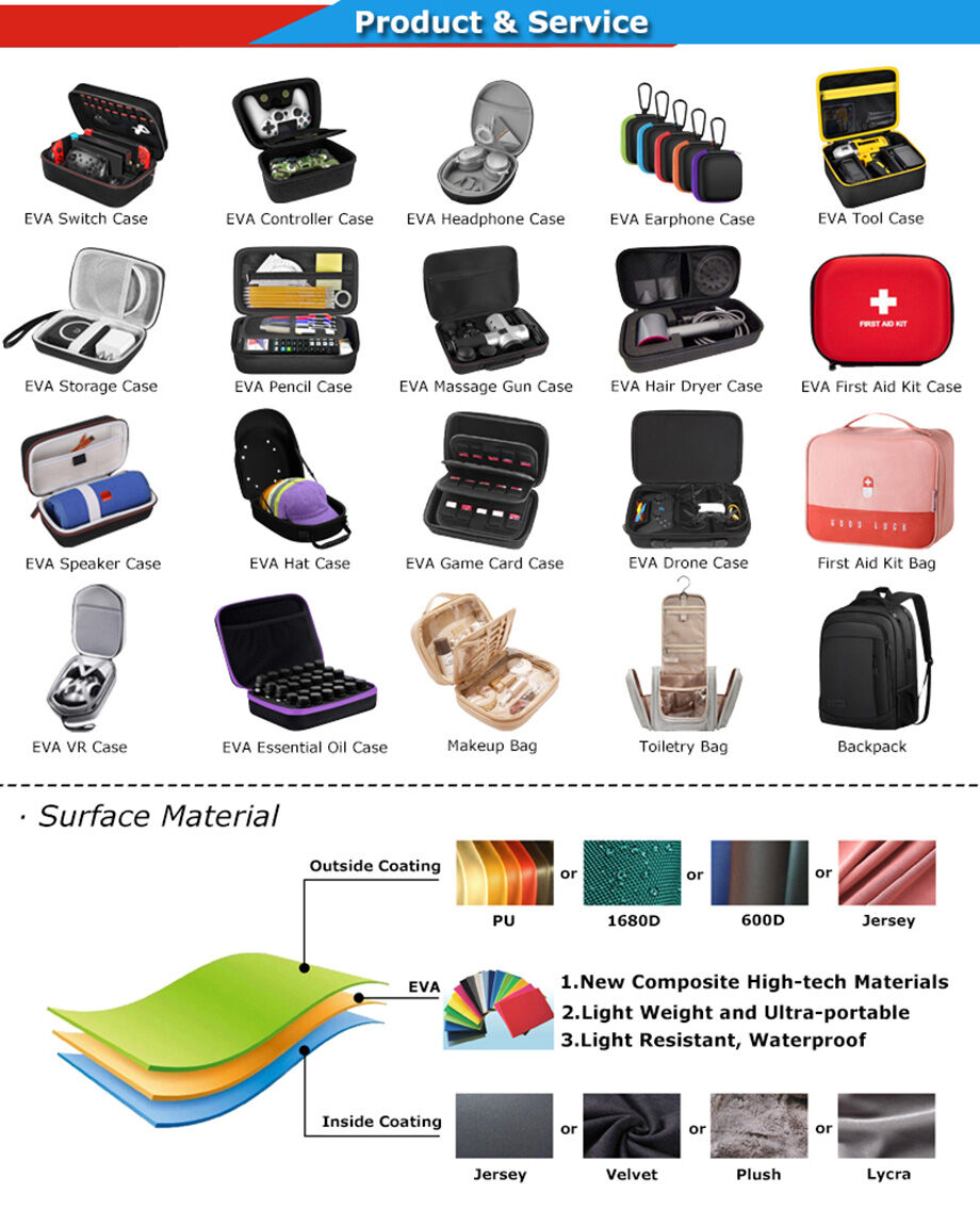 Travel Hard Shell Case For Gaming Controller Storage Eva Shockproof ...