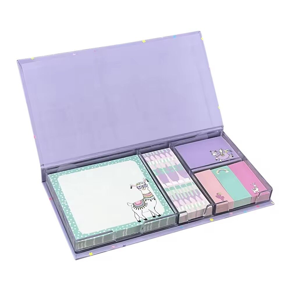 Mailbox Notebook Painting Notebook Student Gift Set Sticky Note Memo Message Book Custom ...