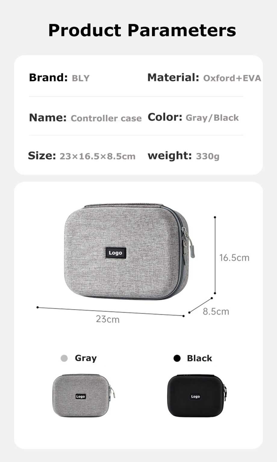 Travel Hard Shell Case For Gaming Controller Storage Eva Shockproof ...