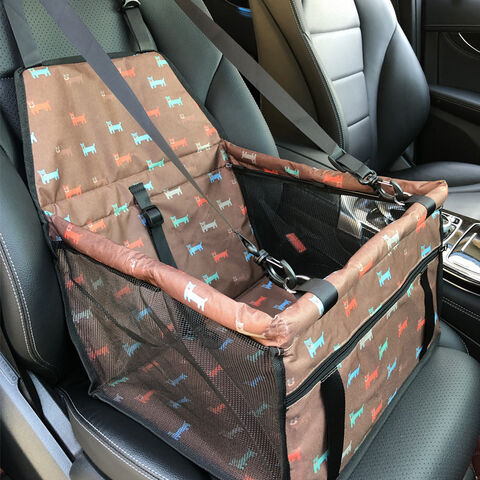 Popular Alfombrilla para Coche de Perro con Bolsa de Malla para Viajes en Coche, Bolsa para Perro, Asiento de Seguridad para Perro, Cesta para Asiento de Coche para Perro - Ventas Populares