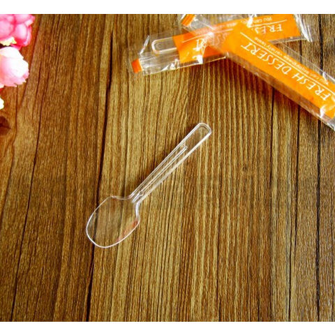 Colher de sorvete biodegradável OEM descartável