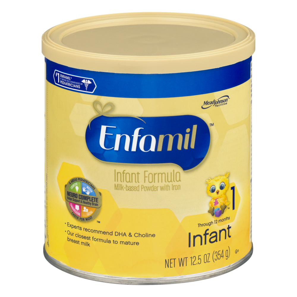 Enfamil Milk Powder A Stage 1 Tin 380 Gm Milk Based Baby Formula 