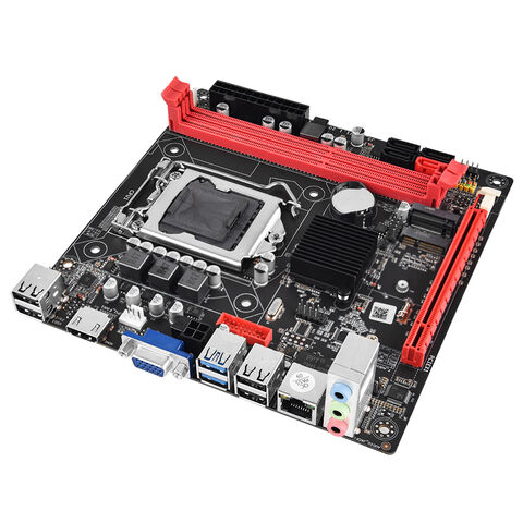 Placa Mãe B75 para PC Desktop no Atacado, Suporte para CPU de 3ª Geração, Interface M.2, LGA1155 DDR3