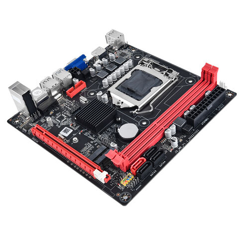 Placa Mãe B75 para PC Desktop no Atacado, Suporte para CPU de 3ª Geração, Interface M.2, LGA1155 DDR3