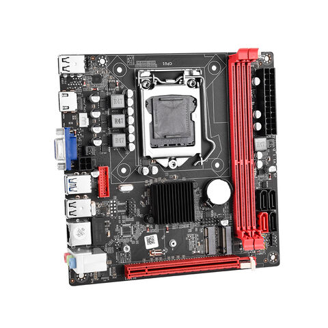 Placa Mãe B75 para PC Desktop no Atacado, Suporte para CPU de 3ª Geração, Interface M.2, LGA1155 DDR3