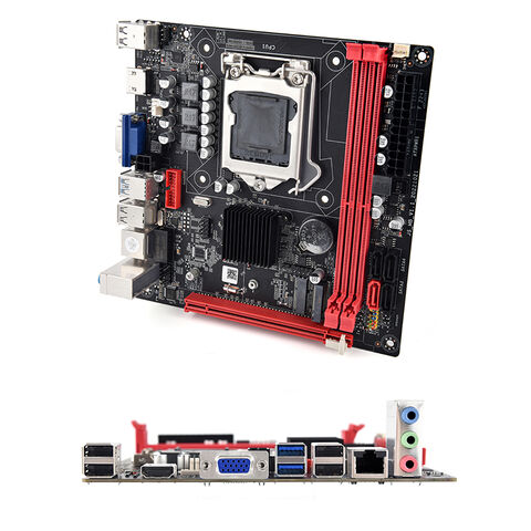 Placa Mãe B75 para PC Desktop no Atacado, Suporte para CPU de 3ª Geração, Interface M.2, LGA1155 DDR3