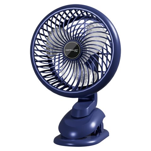 Konfulon 2024 Neu eingetroffener Desktop-Clip-Ventilator, maximale Windgeschwindigkeit in 5 Stufen einstellbar