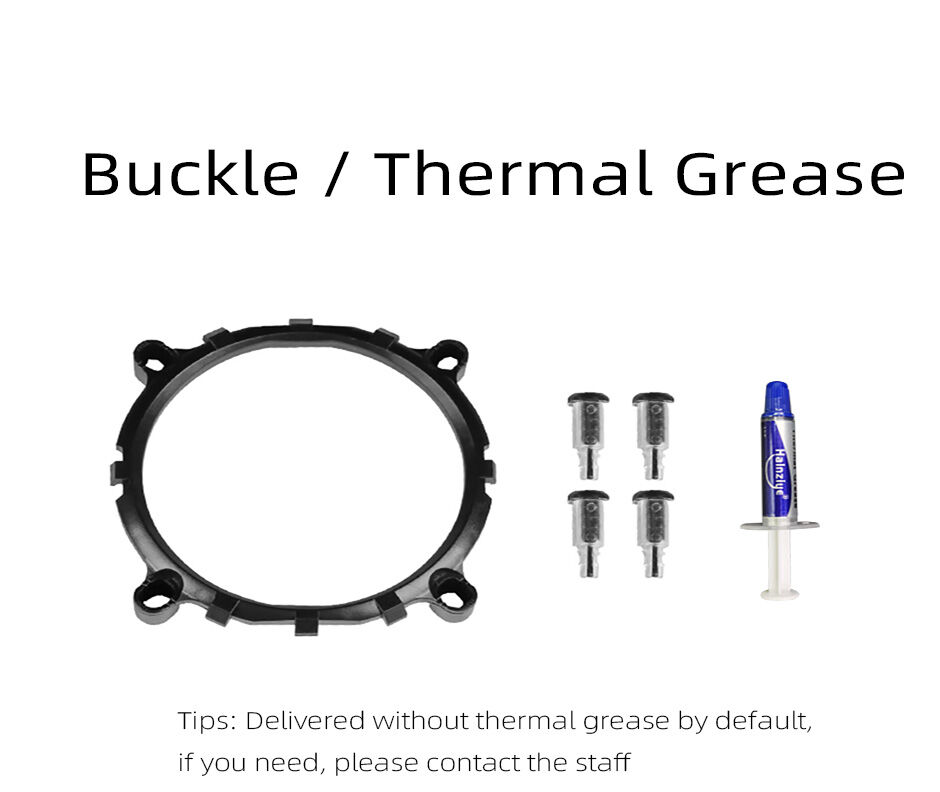 Factory Wholesale Coolmoon New Gaming Computer 2 Heatpipes Cpu Heatsink