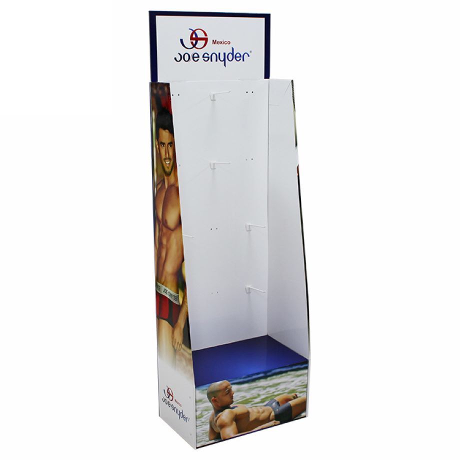 Custom Accessories Pegboard Rack Carton Floor Hanging Display Racks ...