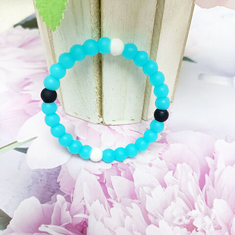Pulsera Noctilucente Personalizada de Silicona Luminosa con Camuflaje, Transparente y Cuentas Multicolor - Ideal para Mayoristas