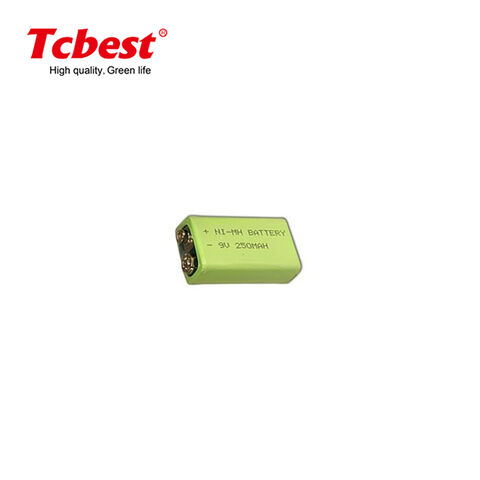 Tcbest Neue Ni-MH-Batterie 160mAh mit 9V Ni-MH-Akkupack