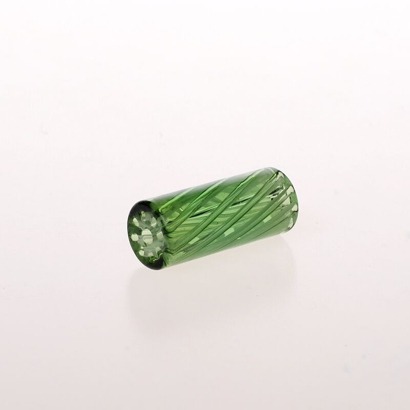 Treez Club 9mm Glas Tip - Wiederverwendbares Borosilikat Mundstück Im Transportröhrchen