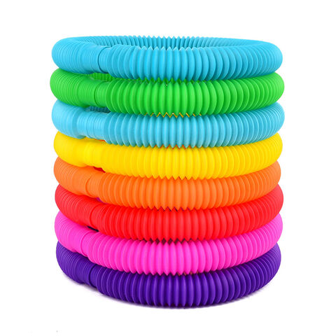 Buntes DIY Baustein Sensorik Röhren Spielzeug