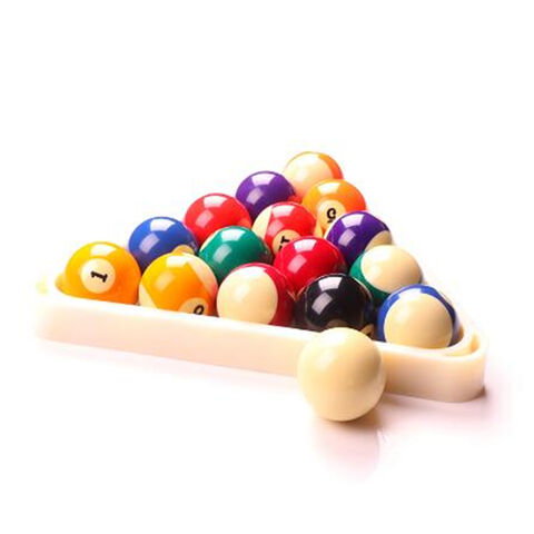 صندوق ملون مخصص 16 × 57.2 مم 2-1 / 4 بوصة إكسسوارات طاولة بلياردو مجموعة كرات بلياردو - JX
