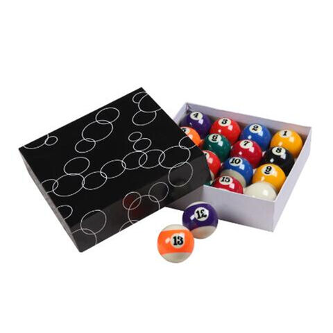 صندوق ملون مخصص 16 × 57.2 مم 2-1 / 4 بوصة إكسسوارات طاولة بلياردو مجموعة كرات بلياردو - JX