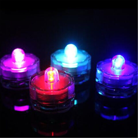 Vela LED Impermeable de Diseño Moderno, Múltiples Colores, Vela Electrónica