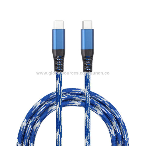 Cable USB Tipo C Camuflaje, USB A a USB C, Carga Rápida de 60W, Extra Largo y Duradero, 1m 2m 3m, Cable Cargador de Teléfono Compatible