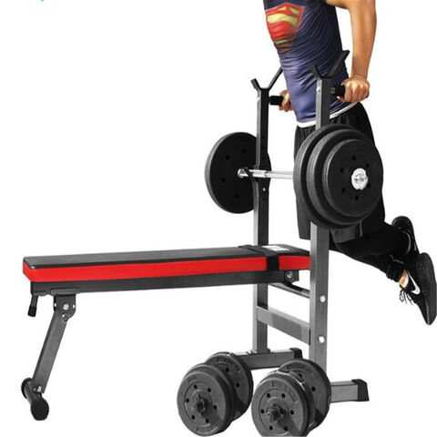 Multifunktionale Hantelbank für Heimtraining im Fitnessstudio