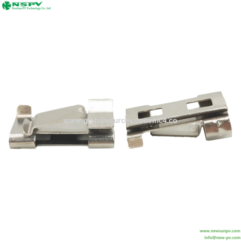 Composants de mise à la terre Clip de câble solaire Clip de câble de fil de panneau solaire
