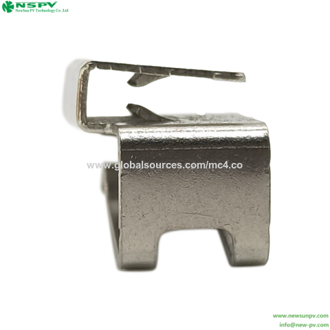 Clips para Cable Solar, Montaje de Paneles, Abrazadera de Cable de Acero Inoxidable Ss301 para sistema solar exterior