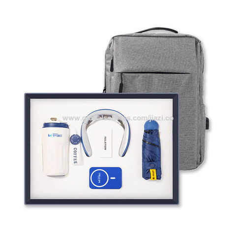 Vente en gros d'usine, boîtes d'entreprise personnalisées avec logo pour hommes et femmes pour ensemble cadeau d'affaires promotionnel Notebook+stylo+clé USB OEM/ODM