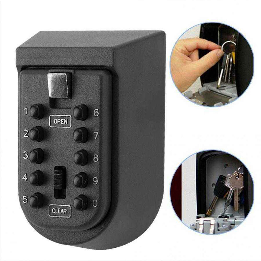 Buy China Wholesale 10 Digits Password Key Lock Safe Box Wall Mount ...
