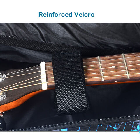 Waterproof Guitar Bag For 40/41 Inch Acoustic Guitar – 600D Oxford Cloth Gig Bag With Backpack Straps, Orange
