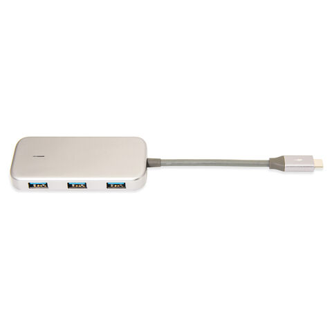 Adaptadores de teléfono móvil tipo C a HDMI+USB3.0X3+tipo C F - Solución multipuerto para móviles