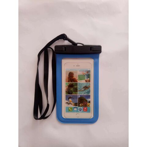 Wasserdichte Handyhülle, transparentes TPVC-Touchscreen, für Outdoor-Schwimmen, Tauchen, wasserdichte Abdeckung