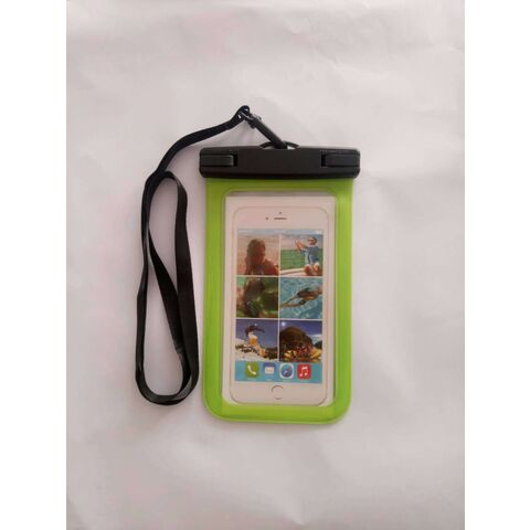 Wasserdichte Handyhülle, transparentes TPVC-Touchscreen, für Outdoor-Schwimmen, Tauchen, wasserdichte Abdeckung