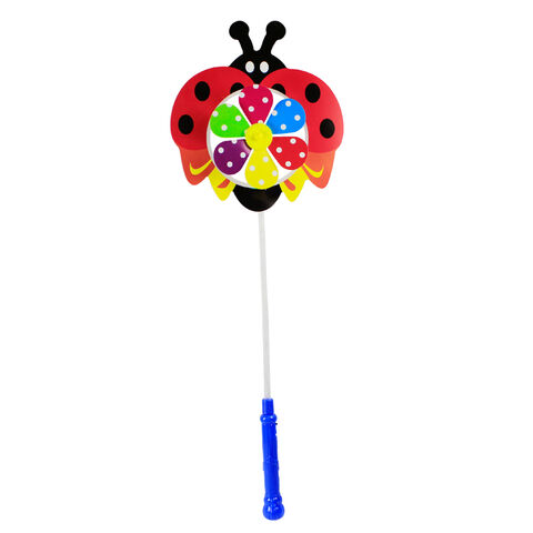 Flashing Light Up LED glowing Windmill JX