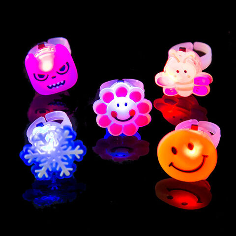 Christmas gifts LED glowing rings JX