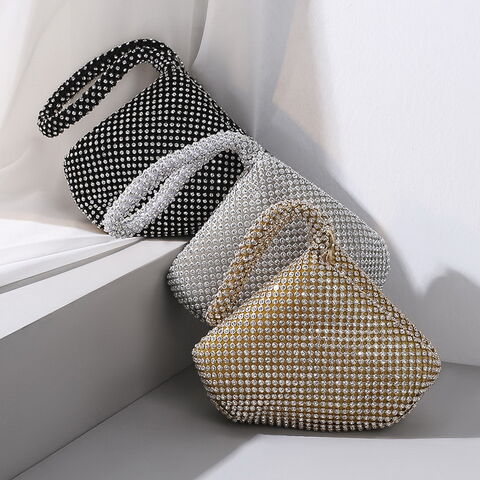 Best Selling Diamond Design Party Rhinestone Clutch Stone Purses Women Luxury Ladies Evening Bags
