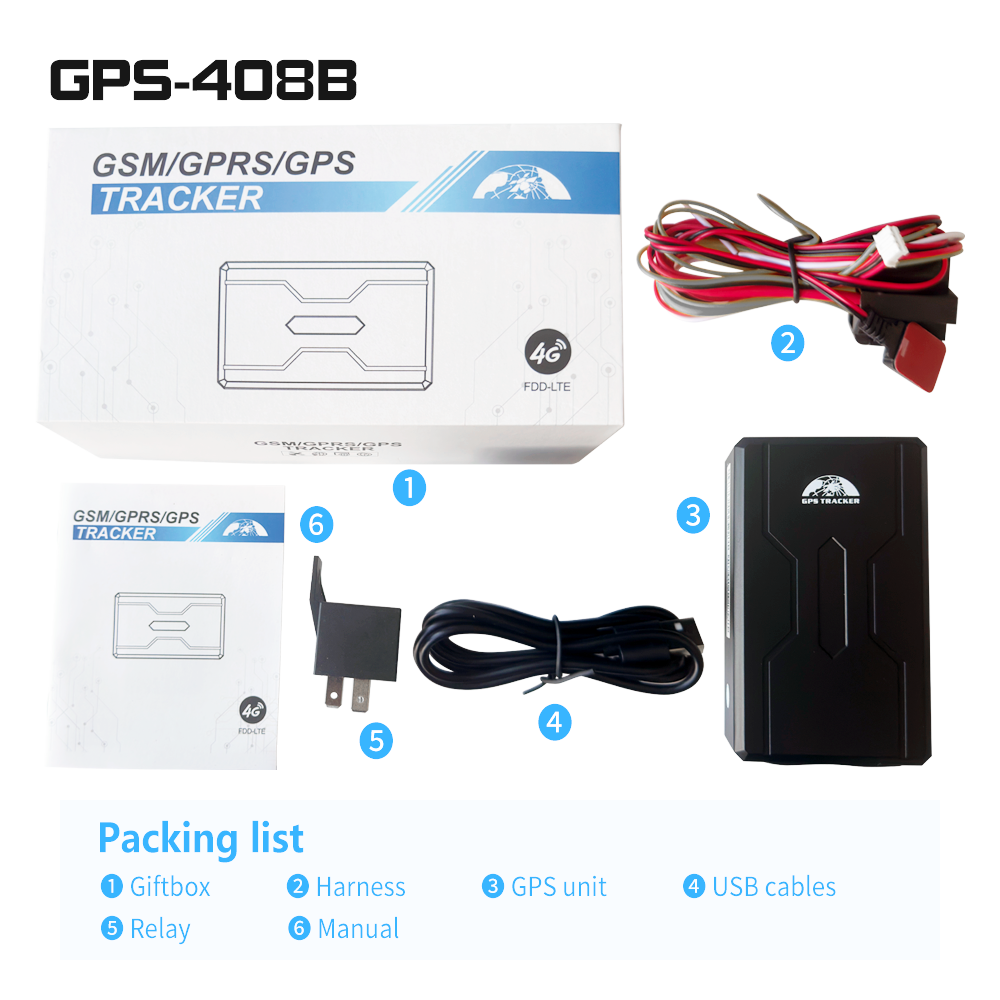 Compre Coban 408 Localizador Gps Rastreador En Tiempo Real De ...