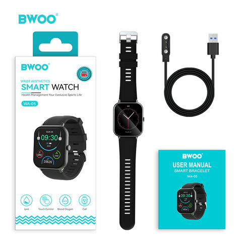 ساعة BWOO الذكية 2024، ساعة ذكية عصرية للرجال، ساعات ذكية مقاومة للماء بنظام Android للرجال والنساء
